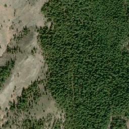 Satellite imagery of Cow Juicer Pass, CA