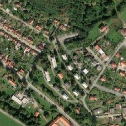 Satellite imagery of [Plasy] church sanctus t., CZ