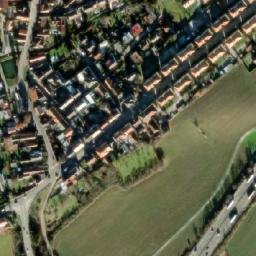 Satellite imagery of [Králův Dvůr-Počaply] church t., CZ