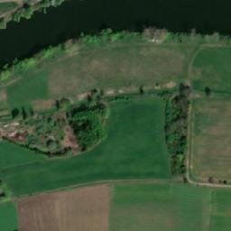 Satellite imagery of [Všenory] church t., CZ