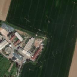 Satellite imagery of [Drahobudice] church t., CZ
