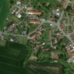 Satellite imagery of [Suchdol-Dobřeň] church t., CZ