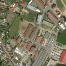 Satellite imagery of [Suchdol-Dobřeň] church t., CZ