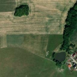 Satellite imagery of [Hošťalovice] church t., CZ