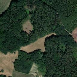 Satellite imagery of [Hošťalovice] church t., CZ
