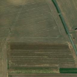 Satellite imagery of [Trojovice] church t., CZ