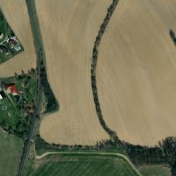 Satellite imagery of [Nový Malín] church t., CZ