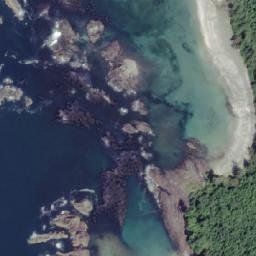 Satellite imagery of Brecciated Point, CA