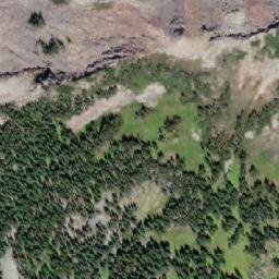 Satellite imagery of Polemonium Ridge, CA