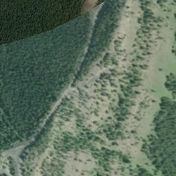 Satellite imagery of Horseshoe Ridge, CA