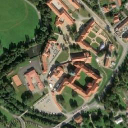Satellite imagery of [Plasy] church sanctus t., CZ