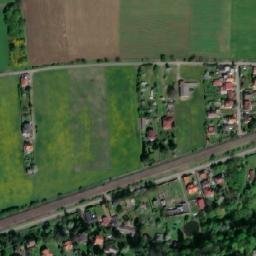 Satellite imagery of [Všenory] church t., CZ