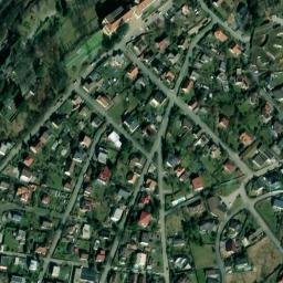 Satellite imagery of [Vrané nad Vltavou] paper factory chimney, CZ