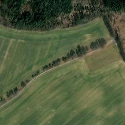 Satellite imagery of (Okrouhlík) [Křížkový Újezdec-Čenětice], CZ