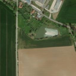 Satellite imagery of [Suchdol-Dobřeň] church t., CZ