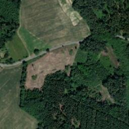 Satellite imagery of [Hošťalovice] church t., CZ