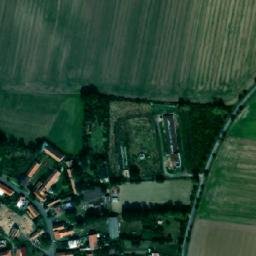 Satellite imagery of [Honbice] church t., CZ