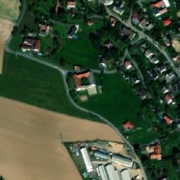Satellite imagery of [Horní Třešňovec] church sanctus t., CZ