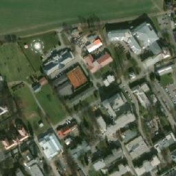 Satellite imagery of [Opava-Předměstí] hospital chimney, CZ