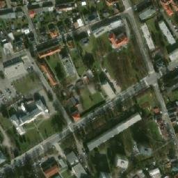 Satellite imagery of [Opava-Předměstí] hospital chimney, CZ