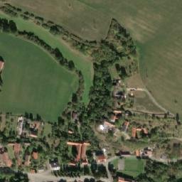 Satellite imagery of [Kočín u Kralovic] chapel sanctus t., CZ