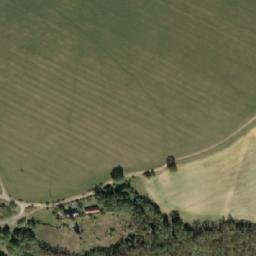 Satellite imagery of [Kočín u Kralovic] chapel sanctus t., CZ