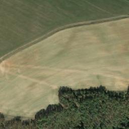 Satellite imagery of [Kočín u Kralovic] chapel sanctus t., CZ
