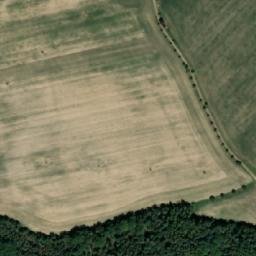 Satellite imagery of [Hošťalovice] church t., CZ