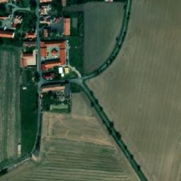 Satellite imagery of [Honbice] church t., CZ
