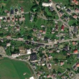 Satellite imagery of [Jedlí] church t., CZ