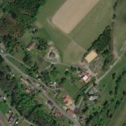 Satellite imagery of [Velká Štáhle] church t., CZ