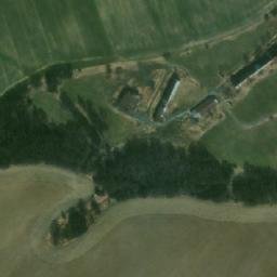 Satellite imagery of [Staré Heřminovy] church t., CZ