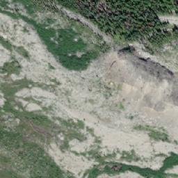 Satellite imagery of Polemonium Ridge, CA