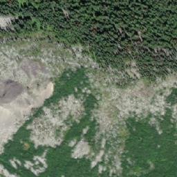 Satellite imagery of Polemonium Ridge, CA