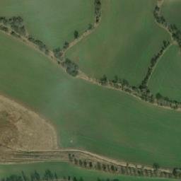 Satellite imagery of [Krsy] church t., CZ