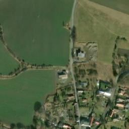 Satellite imagery of [Krsy] church t., CZ