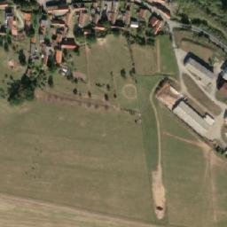 Satellite imagery of [Kočín u Kralovic] chapel sanctus t., CZ