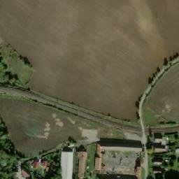 Satellite imagery of Lochy [Čáslav] church t., CZ