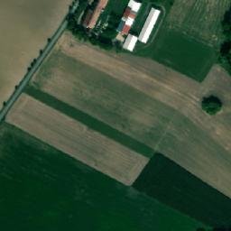 Satellite imagery of [Řestoky] church t., CZ