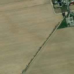 Satellite imagery of [Chromeč] church t., CZ