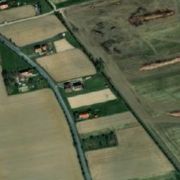 Satellite imagery of [Chromeč] church t., CZ
