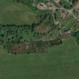 Satellite imagery of [Velká Štáhle] church t., CZ