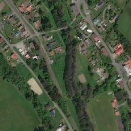 Satellite imagery of [Velká Štáhle] church t., CZ