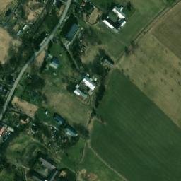 Satellite imagery of [Razová] church t., CZ