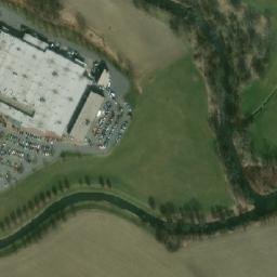 Satellite imagery of Model [Opava-Předměstí] factory chimney, CZ