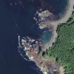 Satellite imagery of Mushroom Point, CA