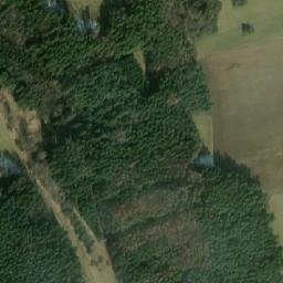 Satellite imagery of [Dražeň] chapel sanctus t., CZ