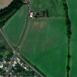 Satellite imagery of [Slatiňany] church t., CZ