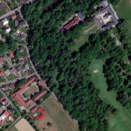 Satellite imagery of [Šilheřovice] church t., CZ