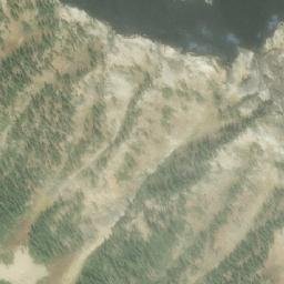 Satellite imagery of Mount Heyland, CA